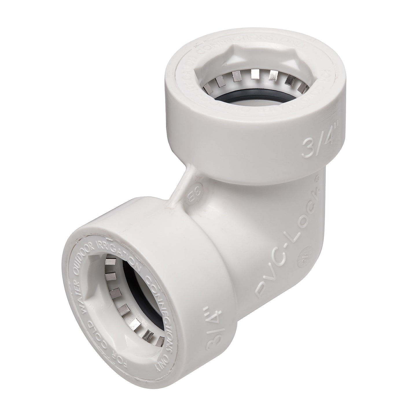 3/4" PVC-Lock Elbow 34774
