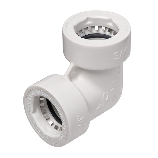 3/4" PVC-Lock Elbow 34774