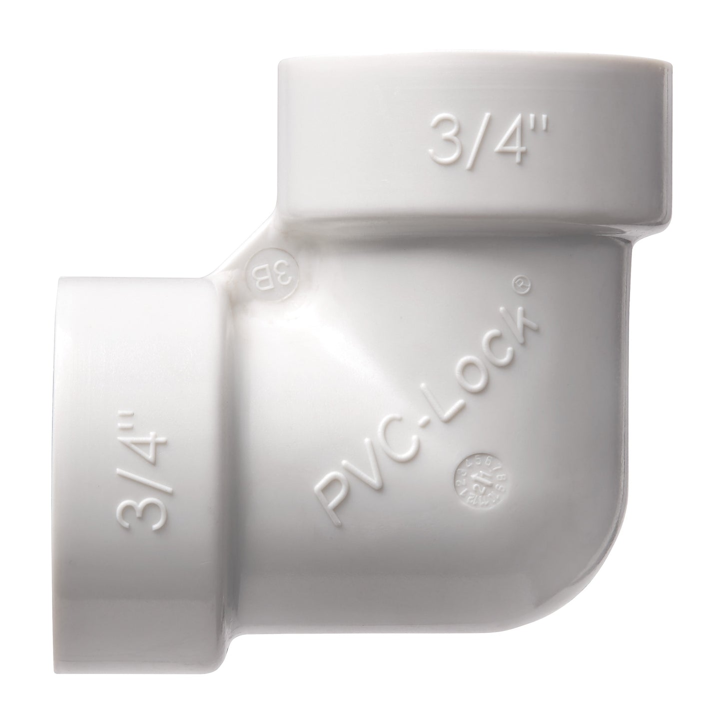3/4" PVC-Lock Elbow 34774