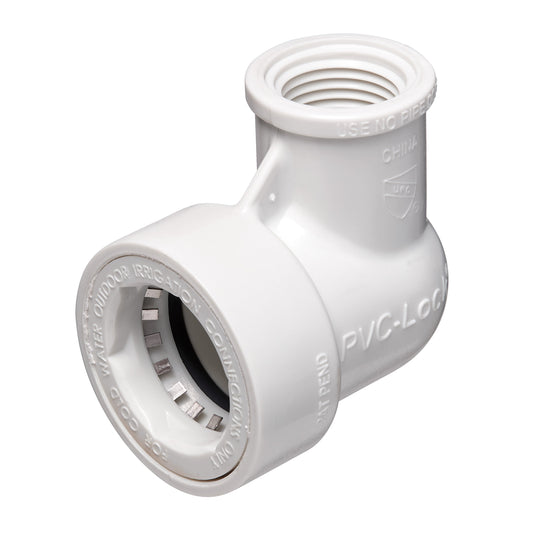 3/4" PVC-Lock x 1/2" FPT Reducing Elbow 34775