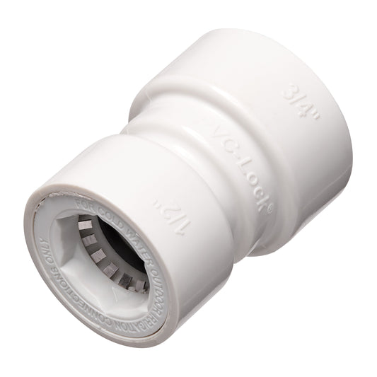3/4" x 1/2" PVC-Lock Reducing Coupling 34779