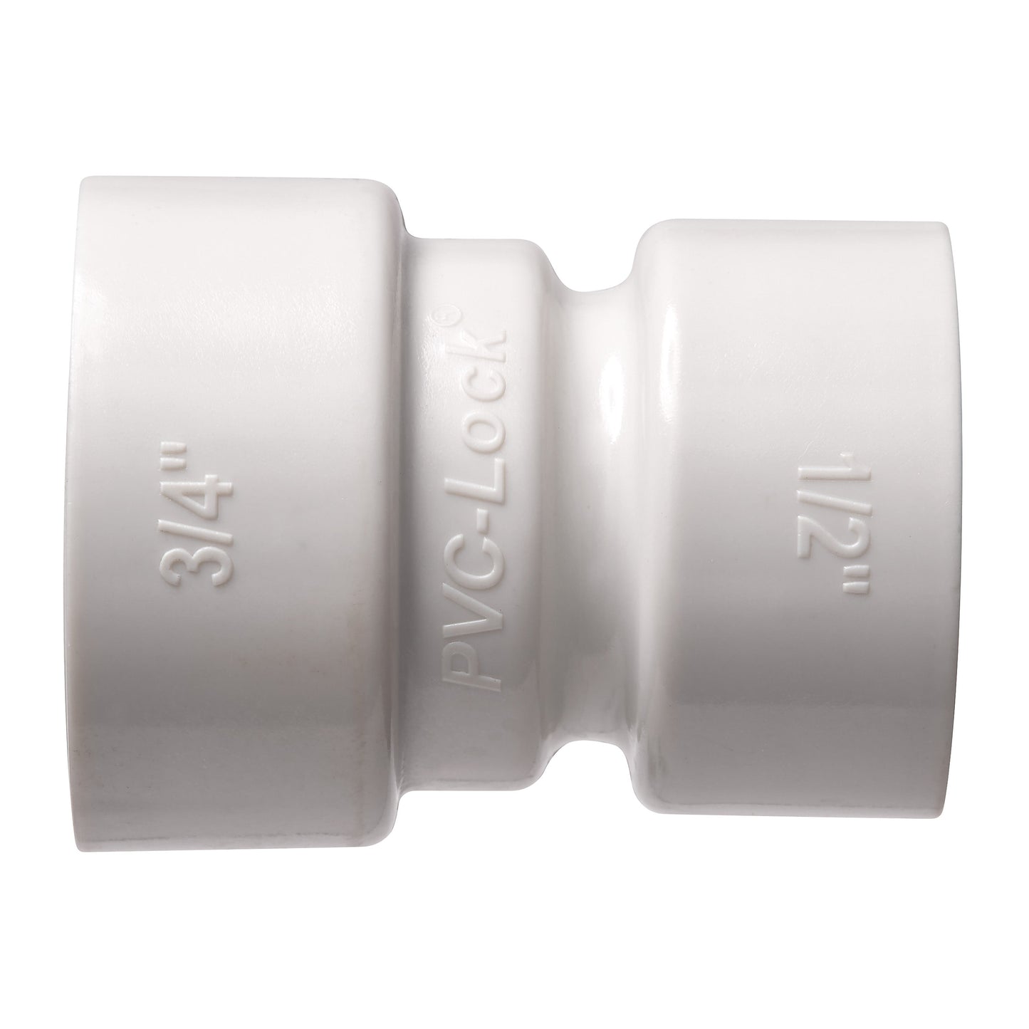 3/4" x 1/2" PVC-Lock Reducing Coupling 34779