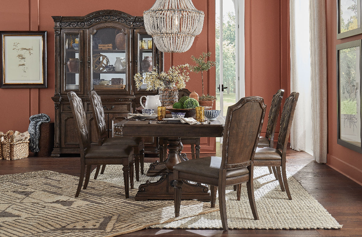 Durango - Wood Dining Side Chair With Upholstered Seat and Back (Set of 2) - Willadeene Brown