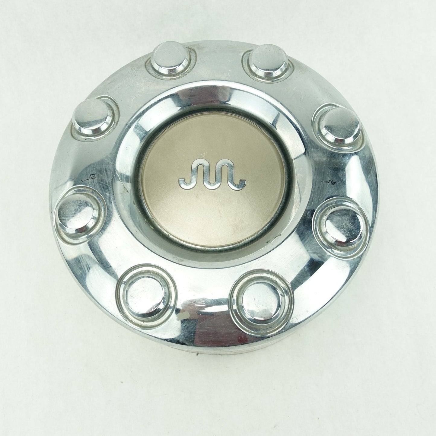 2013 2014 2015 Ford F350 F450 King Ranch Dually Rear Wheel Center Hub Cap Chrome