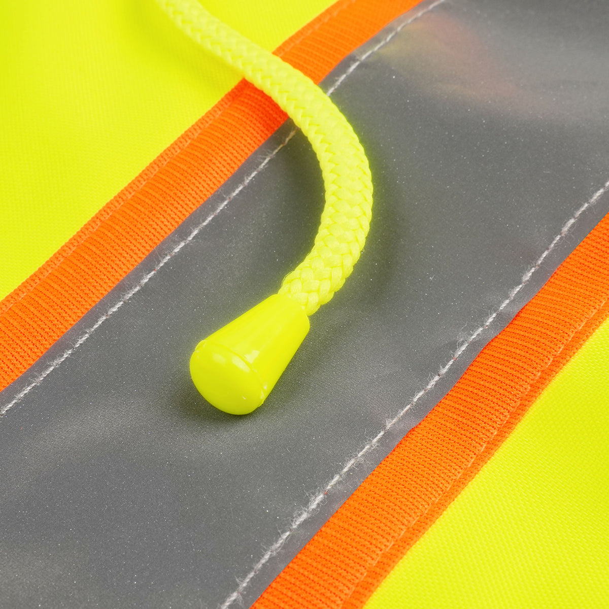 Hi-Vis Class 3 2-Tone Reflective Parka Jacket with Hood and Front Pockets