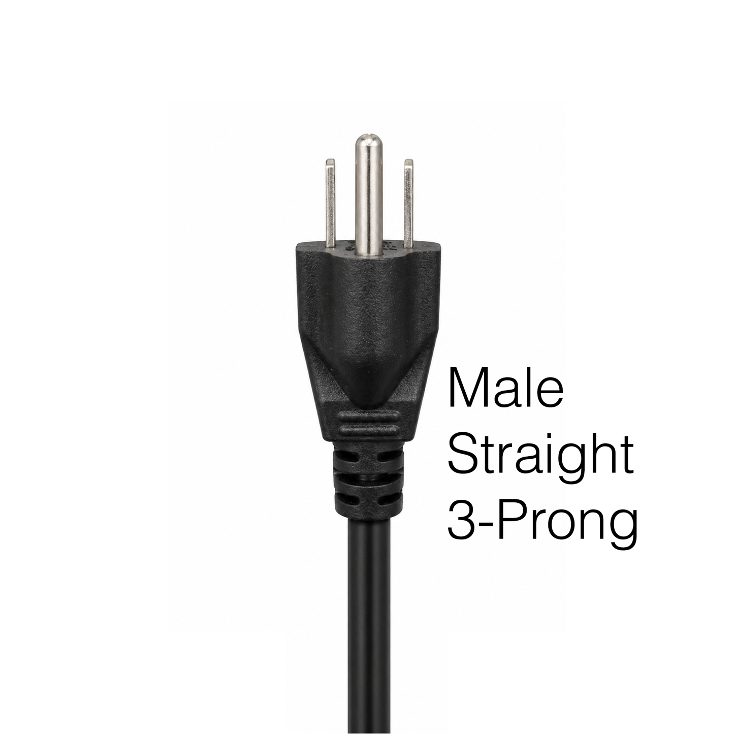 Anderic Universal 10 Foot AC AWG Power Cable | 3 Prong | 3 Prong Female - 10FT3PPC