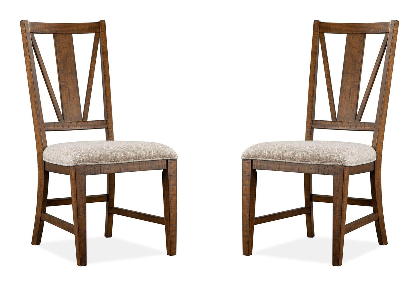 Bay Creek - Dining Side Chair With Upholstered Seat (Set of 2) - Toasted Nutmeg