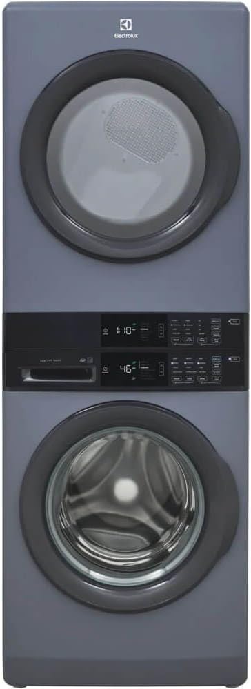 Electrolux ELTE7300AD Denim Blue 4.4 Cu. Ft. Washer/8 Cu. Ft. Electric Dryer High Efficiency Stacked Laundry Center