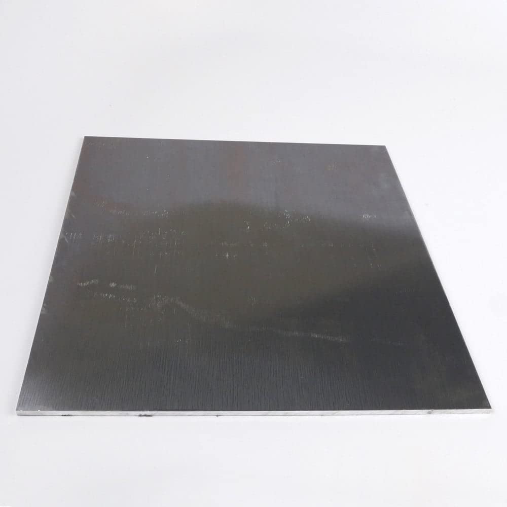 7075 Aluminum Sheet, Unpolished (Mill) Finish, T651 Temper, ASTM B209, AMS QQ-A 250-12, AMS 4045, 1/4" Thickness, 12" Width, 24" Length, OnlineMetals