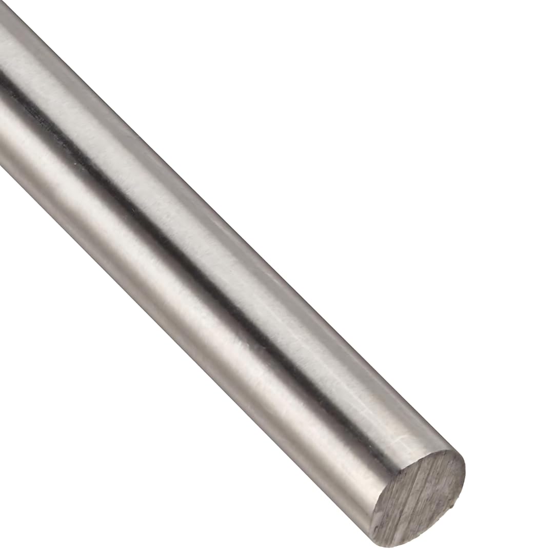 316 Stainless Steel Round Bar, Unpolished (Mill) Finish, Annealed, AMS 5648, 0.75" Diameter, 36" Length, OnlineMetals