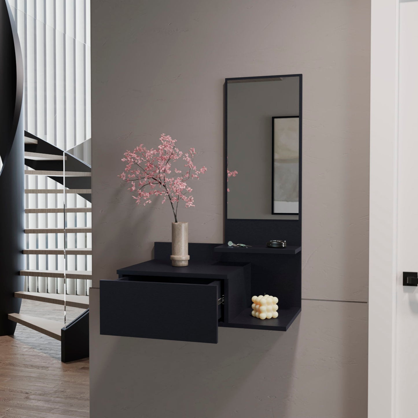 Lowell - Floating Hallway Cabinet