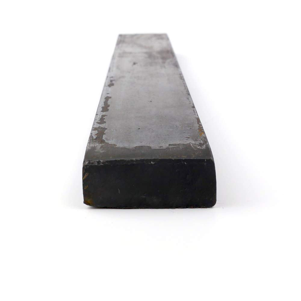 A36 Steel Rectangular Bar, Unpolished (Mill) Finish, ASTM A36, 3/16" Thickness, 1/2" Width, 48" Length, OnlineMetals