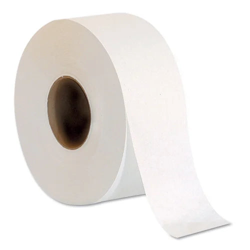 Pacific Blue® Jumbo Jr. Toilet Paper Rolls, 1-Ply, 2000-ft., 8 Rolls (13718)