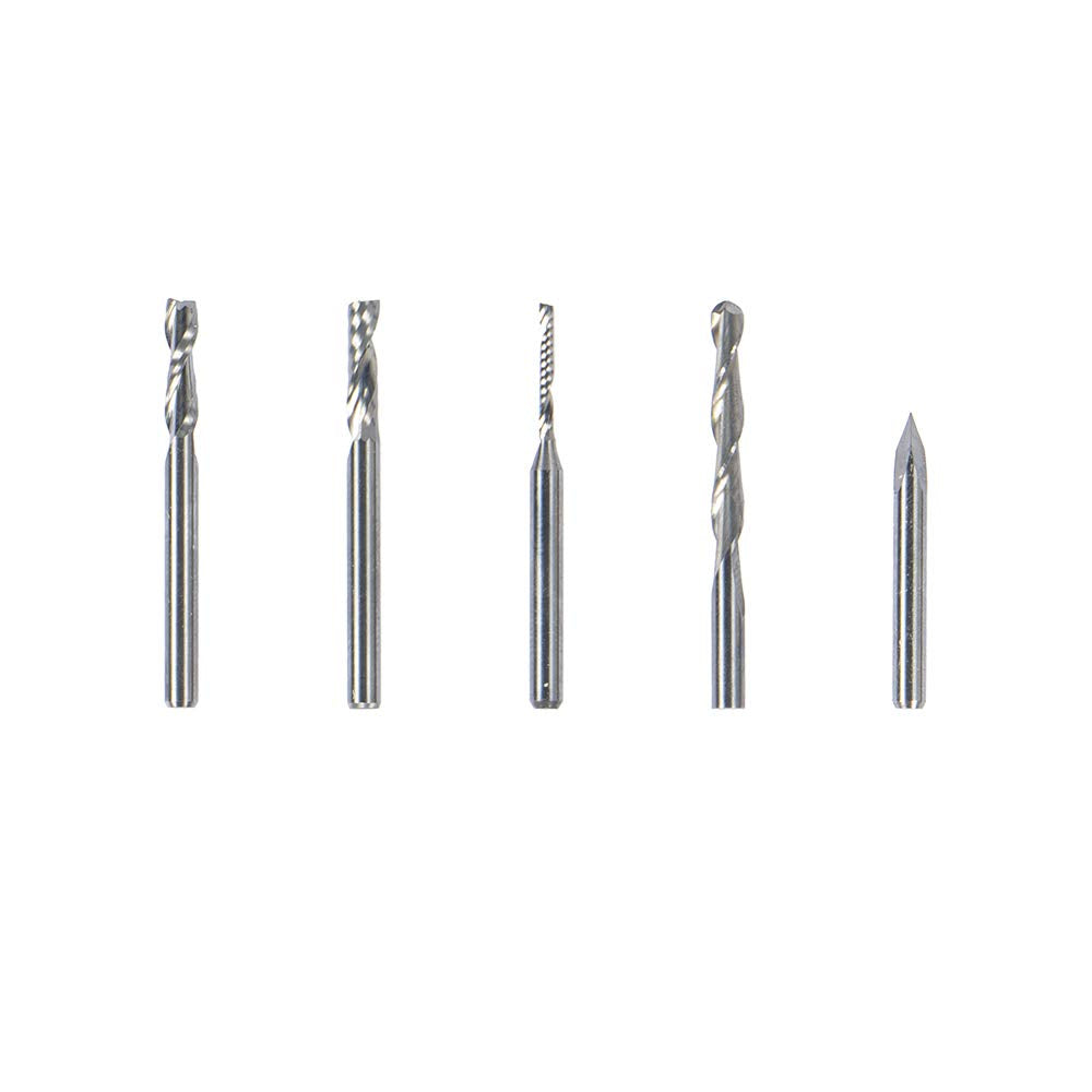 CNC Bits (5 Bits) for Snapmaker 2.0,Snapmaker Artisan 3D Printer