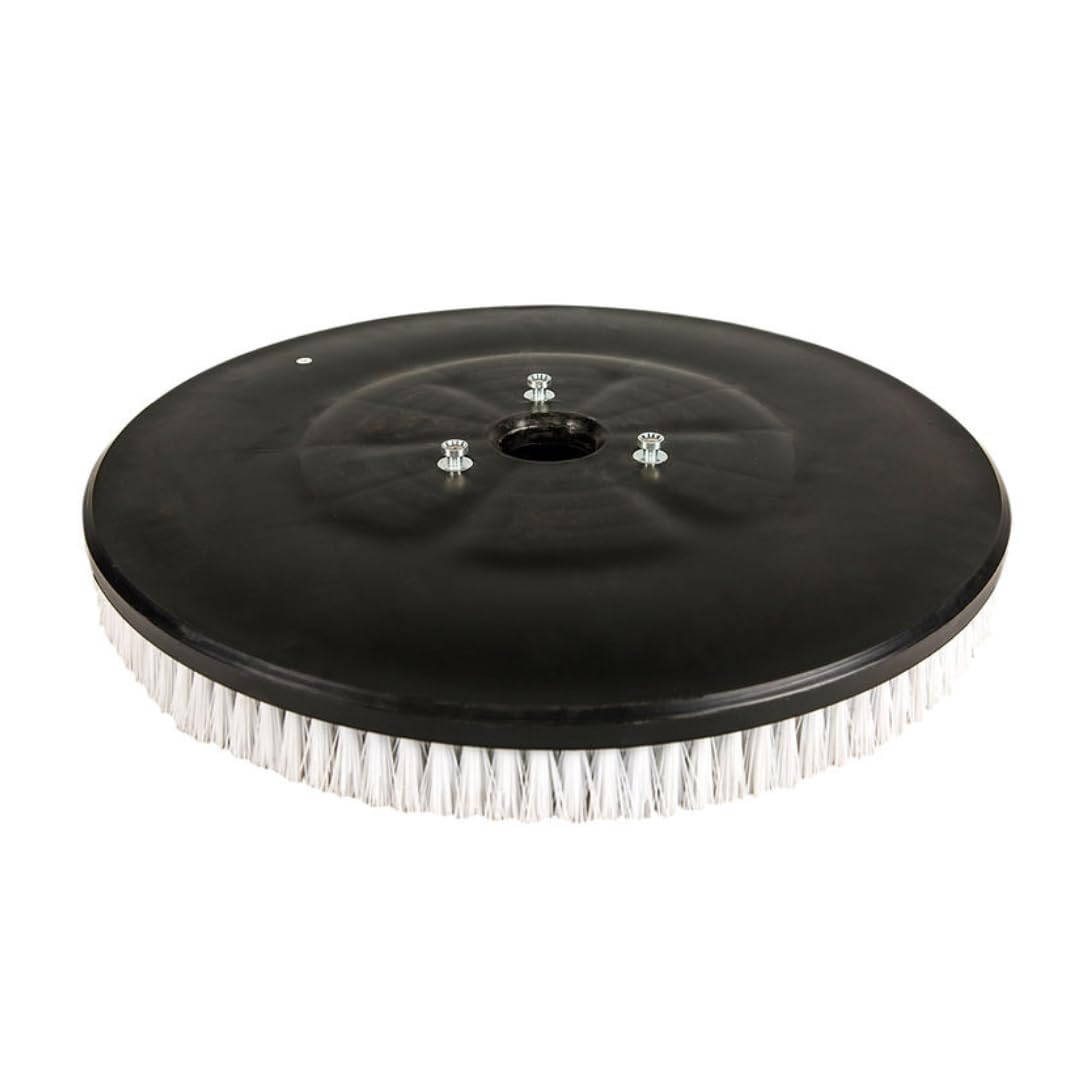 SUNMAX 22" Ceramic Tile & Grout Floor Scrubbing Brush with Clutch Plate, Nylon Bristles, Fits RT50, RT50D and RT70 Floor Scrubber Machines (Black)