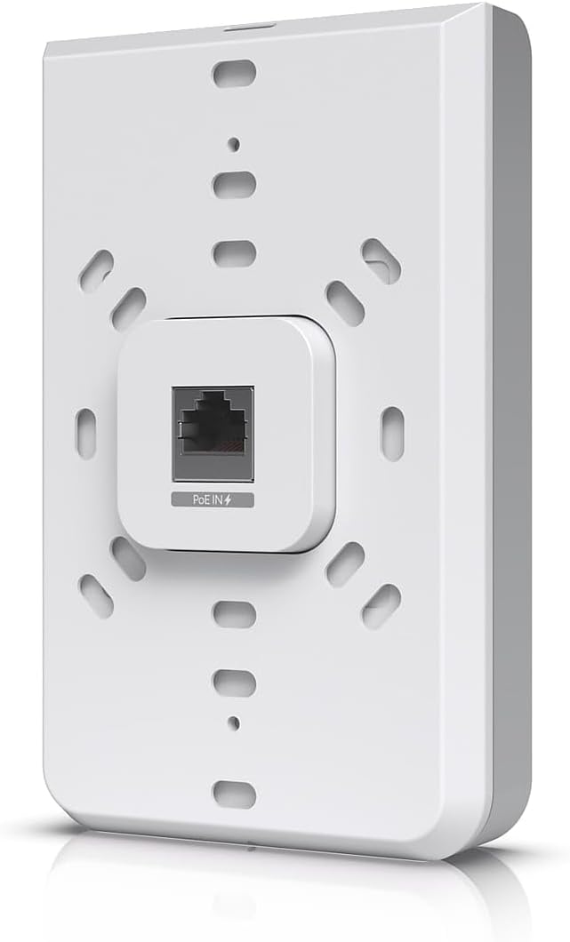 Ubiquiti Networks UniFi in-Wall Wi-Fi Access Point 802.11AC Wave 2 (UAP-IW-HD-US), White