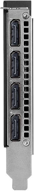 NVIDIA RTX PRO 4000 Blackwell Graphics Card - 24GB GDDR7 ECC Memory, PCIe 5.0 x16, 4X DisplayPort 2.1b, Single Slot Full Height AI Workstation GPU, Retail Packaging