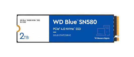 Western Digital 2TB WD Blue SN5000 NVMe Internal Solid State Drive SSD - PCIe Gen 4.0, M.2 2280, Up to 5,150 MB/s - WDS200T4B0E [New Generation]