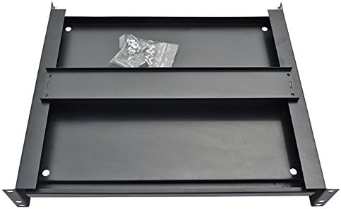 Pack 2 PCS X 2U Rack Mount Adjustable Pull-Out Sliding Keyboard Mouse Shelf Tray