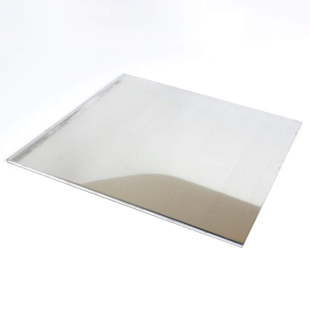 OnlineMetals 6061 Aluminum Sheet, Unpolished (Mill) Finish, T6 Temper, ASTM B209, 1/8" Thickness, 24" Width, 24" Length