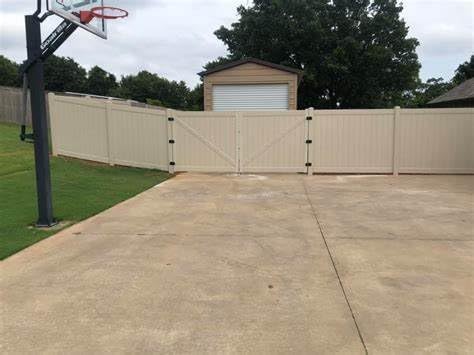 Vinyl Fence Warehouse - 8ft Vinyl Pocket Rails for Privacy Fence (4, White)