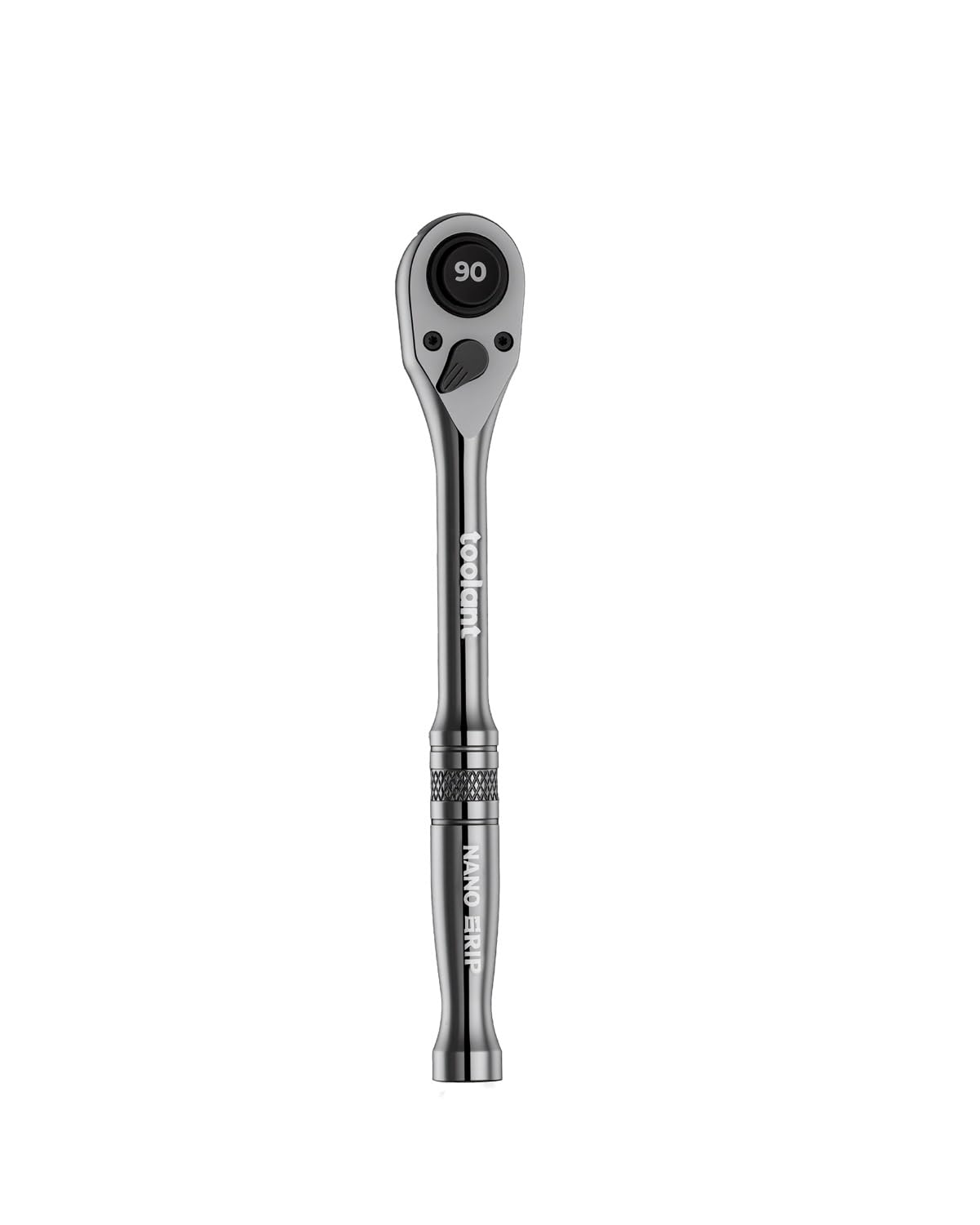toolant 3/8" Drive Flex Head Ratchet Wrenches, 90 Tooth Compact Flex Head Socket Ratchet Wrench, 12 Inch Length