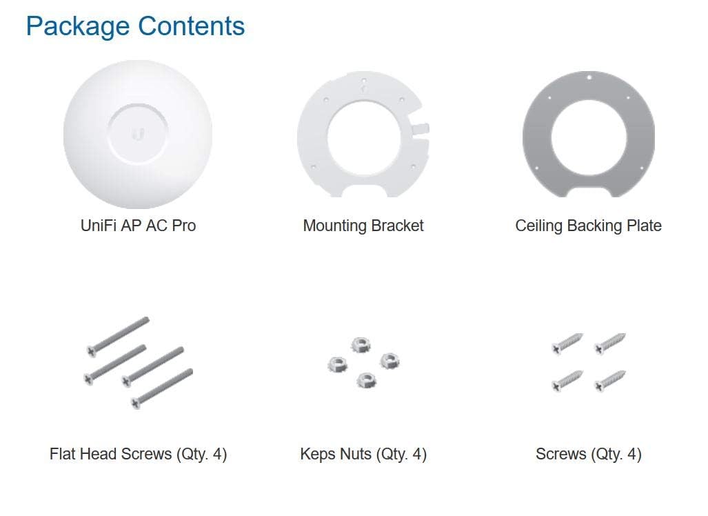 Ubiquiti Networks Unifi 802.11ac Dual-Radio PRO Access Point (UAP-AC-PRO-US), Single,White