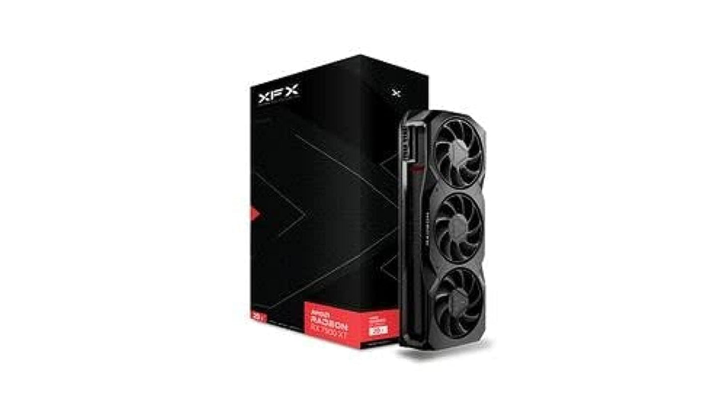 XFX Quicksilver AMD Radeon RX 9070XT Gaming Edition with 16GB GDDR6 HDMI 3xDP, RDNA 4 RX-97TQICKBA, Graphics Card, Compatible with Desktop PCs