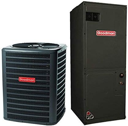 Goodman 4 TON 15.2 SEER2 Multi-Position R-32 Heat Pump System with air handler (GLZS4BA4810 condenser and AMST48CU1300 air handler)