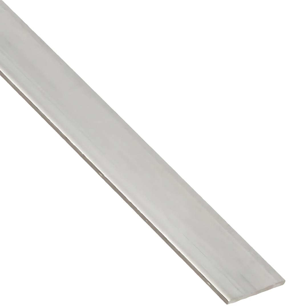 304 Stainless Steel Rectangular Bar, Unpolished (Mill) Finish, Annealed, ASTM A276, 1/8" Thickness, 1-1/2" Width, 48" Length, OnlineMetals