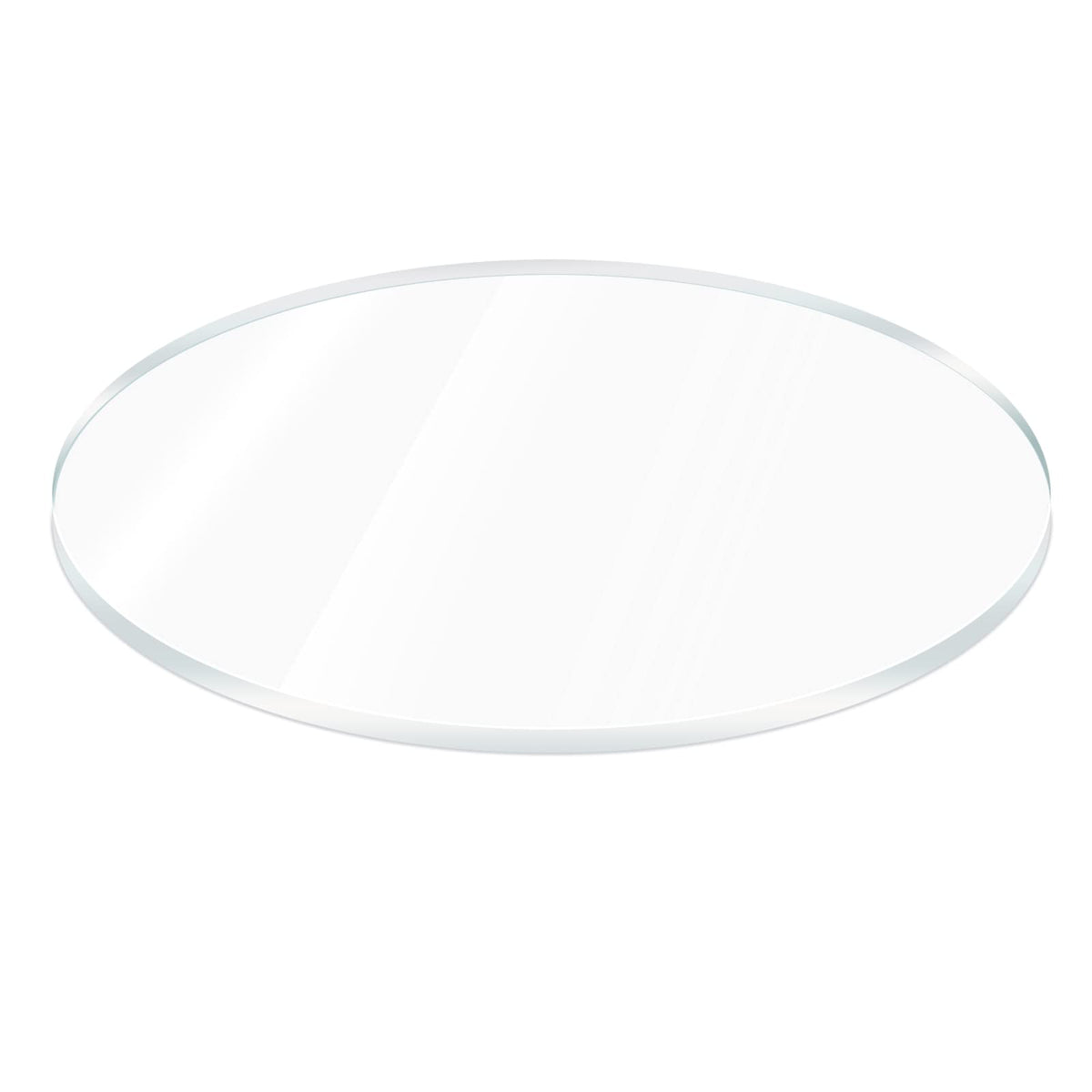 4 Pieces 1/8" Round Plexiglass Sheet, 6 Inch Diameter Clear Acrylic Circle, Cake Disk Acrylic Sheet, Plexiglass Table Top, Round Acrylic Backdrop