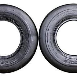 Antego 13x5.00-6 ATW-002 Ribbed Mower Tires, 4-Ply, 2-Pack