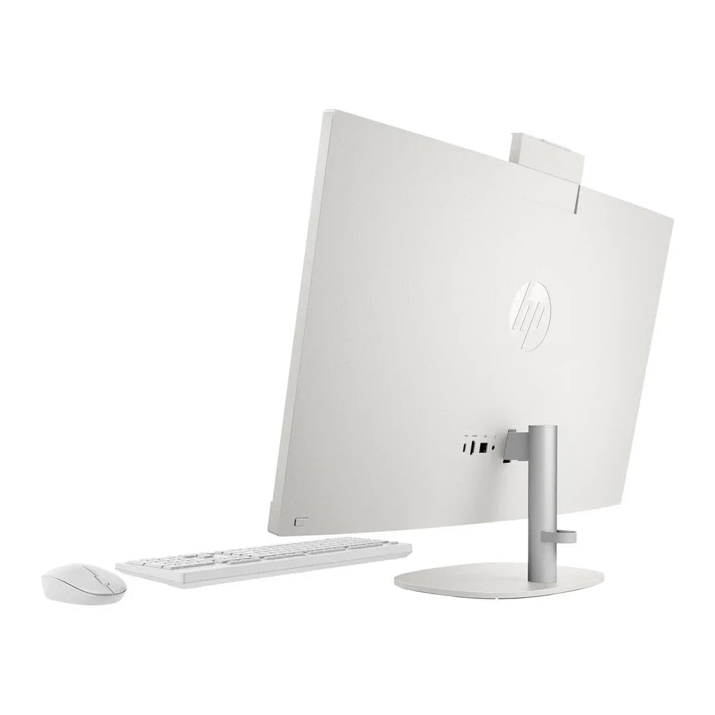 HP 27 inch All-in-One Desktop PC, FHD Touchscreen, AMD Ryzen 5 7520U, 16 GB RAM, 1 TB SSD, AMD Radeon Graphics, Built-in-Speaker, Windows 11 Pro