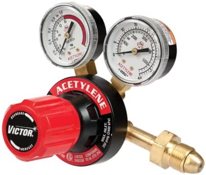 Set of Victor 350 Oxygen & Acetylene Regulators