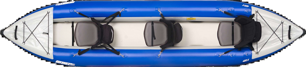 The 420x Explorer Inflatable Kayak - Pro Kayak Package