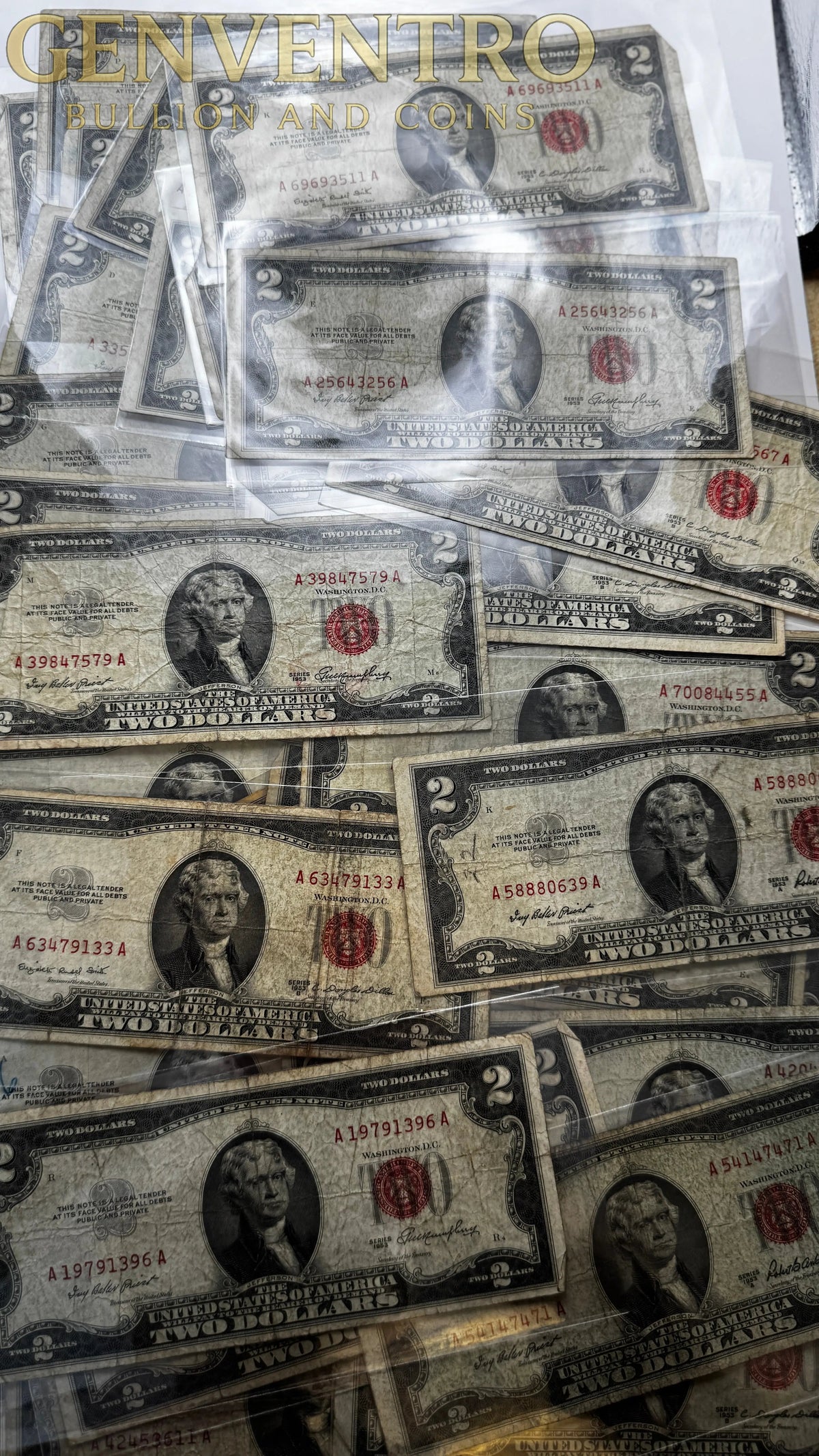 1953 $2 Red Seal United States Note