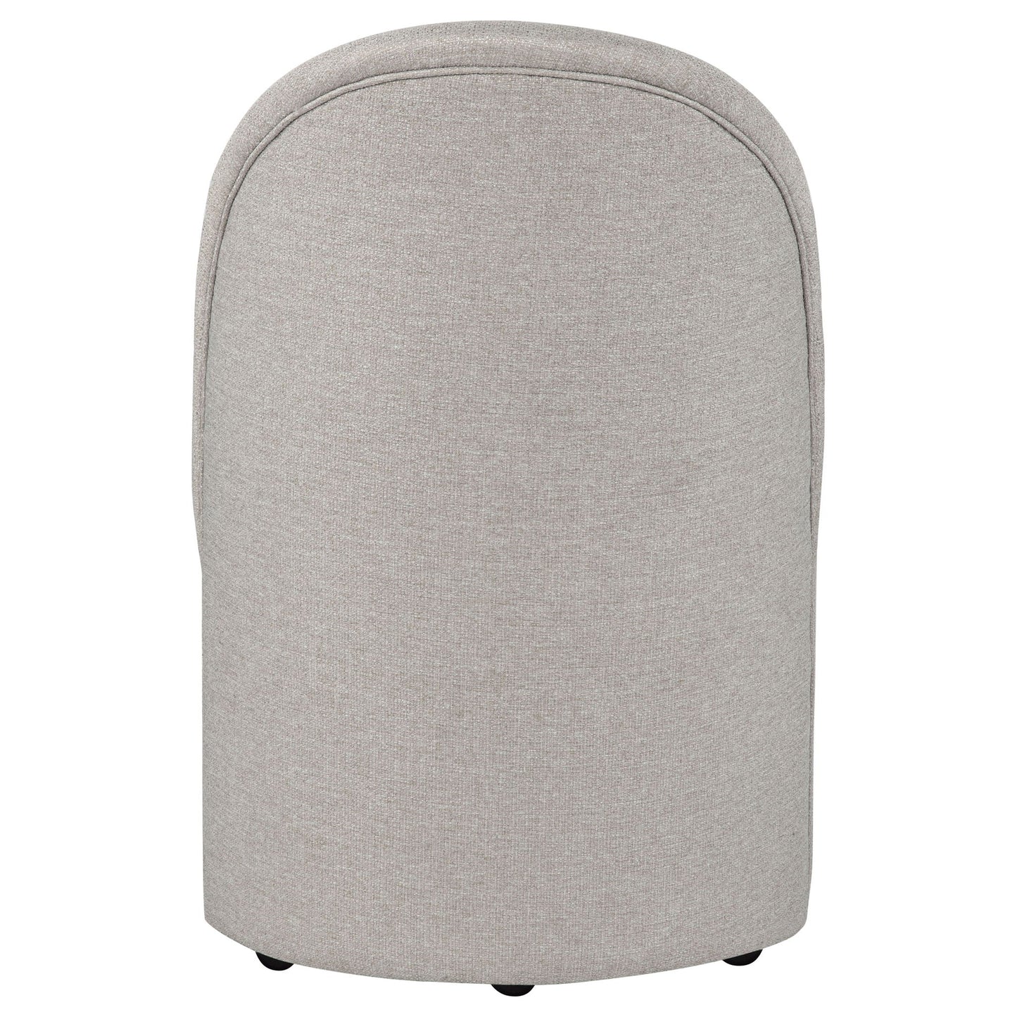 Aubrey Upholstered Barrel Dining Side Chair Beige (Set of 2)