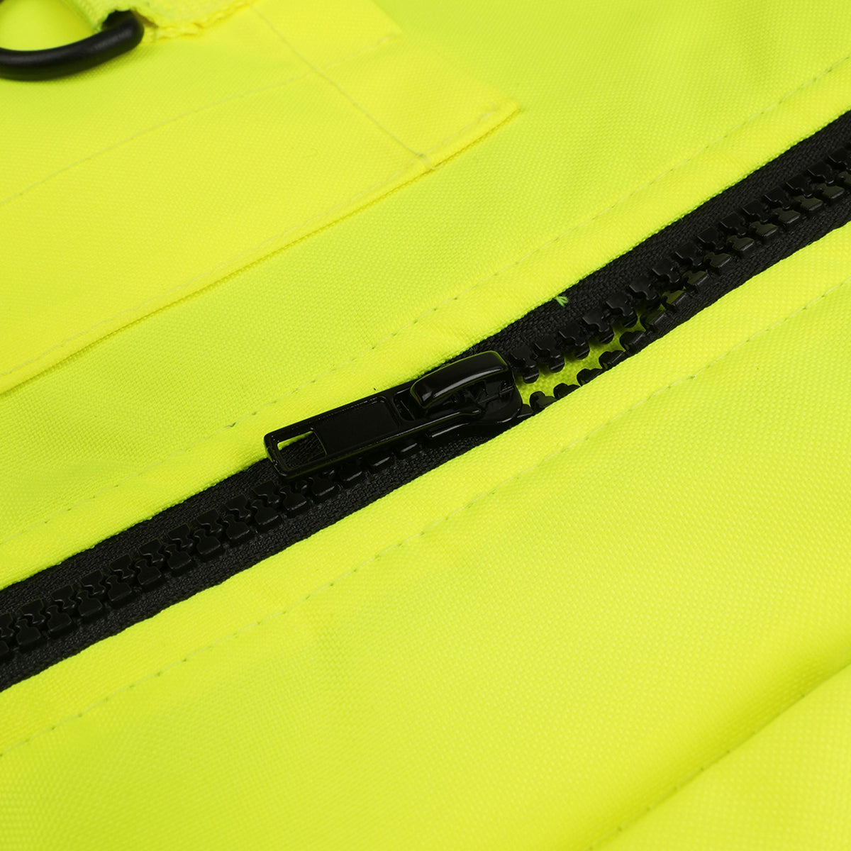 Hi-Vis Class 3 Zip-Up Jacket with Hood – Double Strip