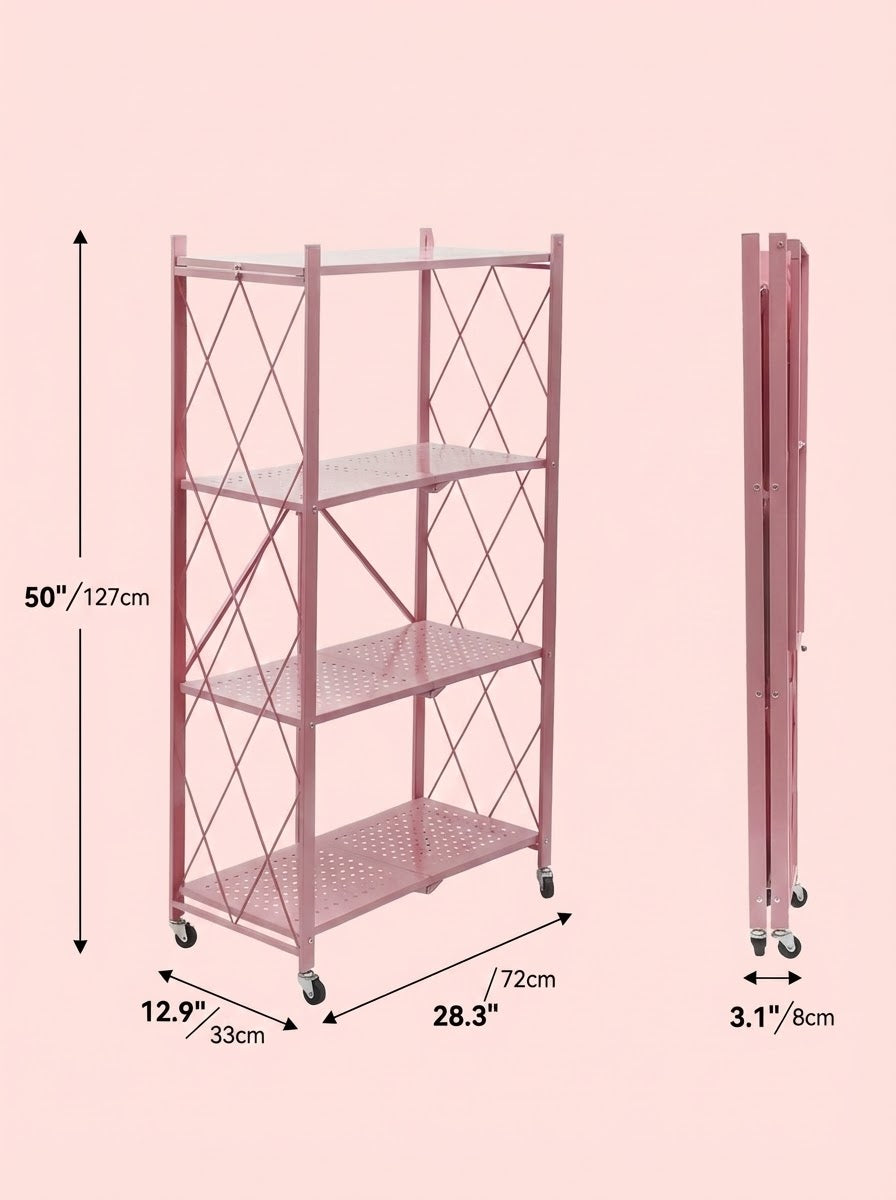Heavy-Duty Shelving Unit | Metal 3/4/5-Tier Storage Rack