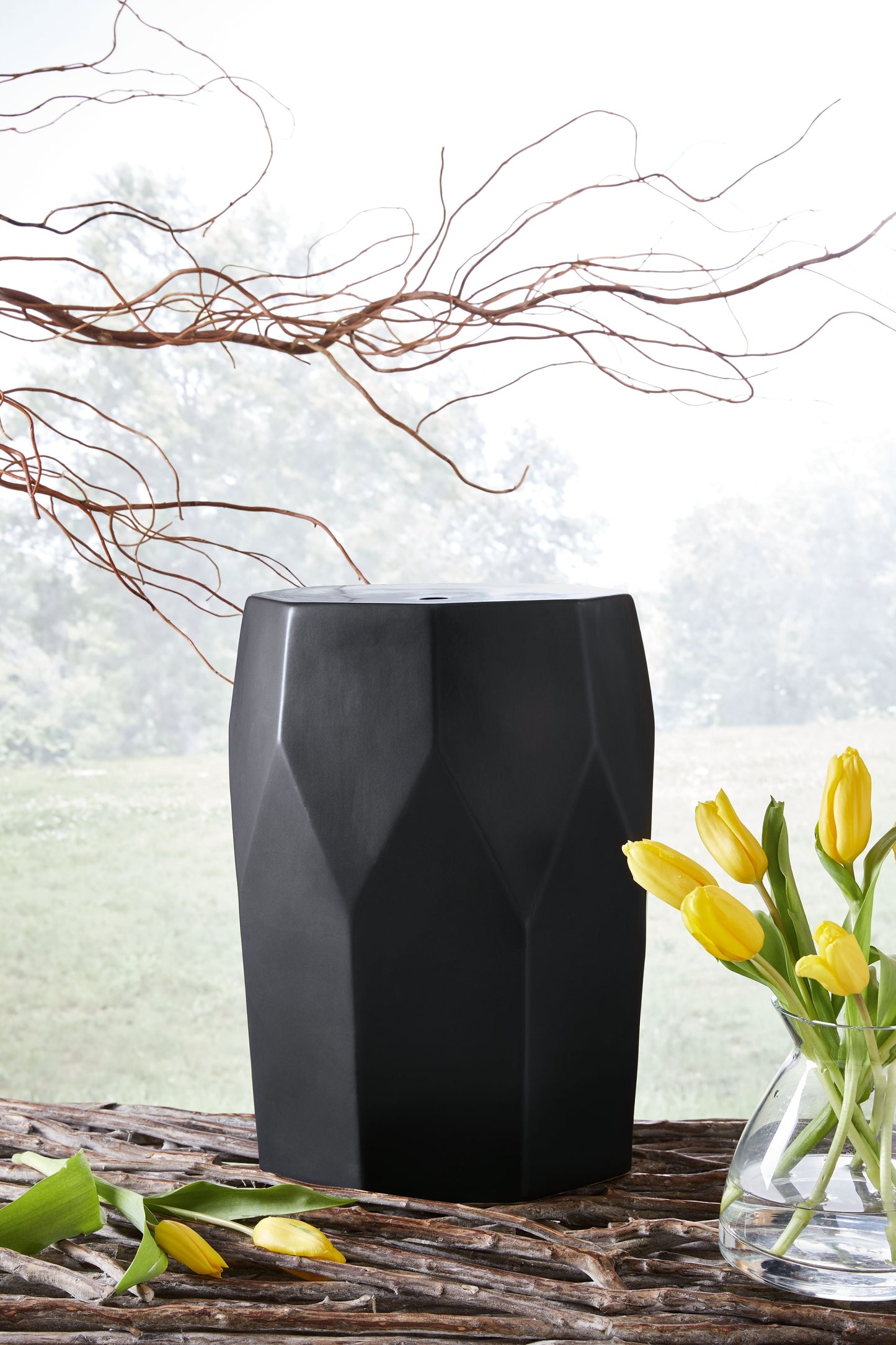 Rhysworth - Stool - Black