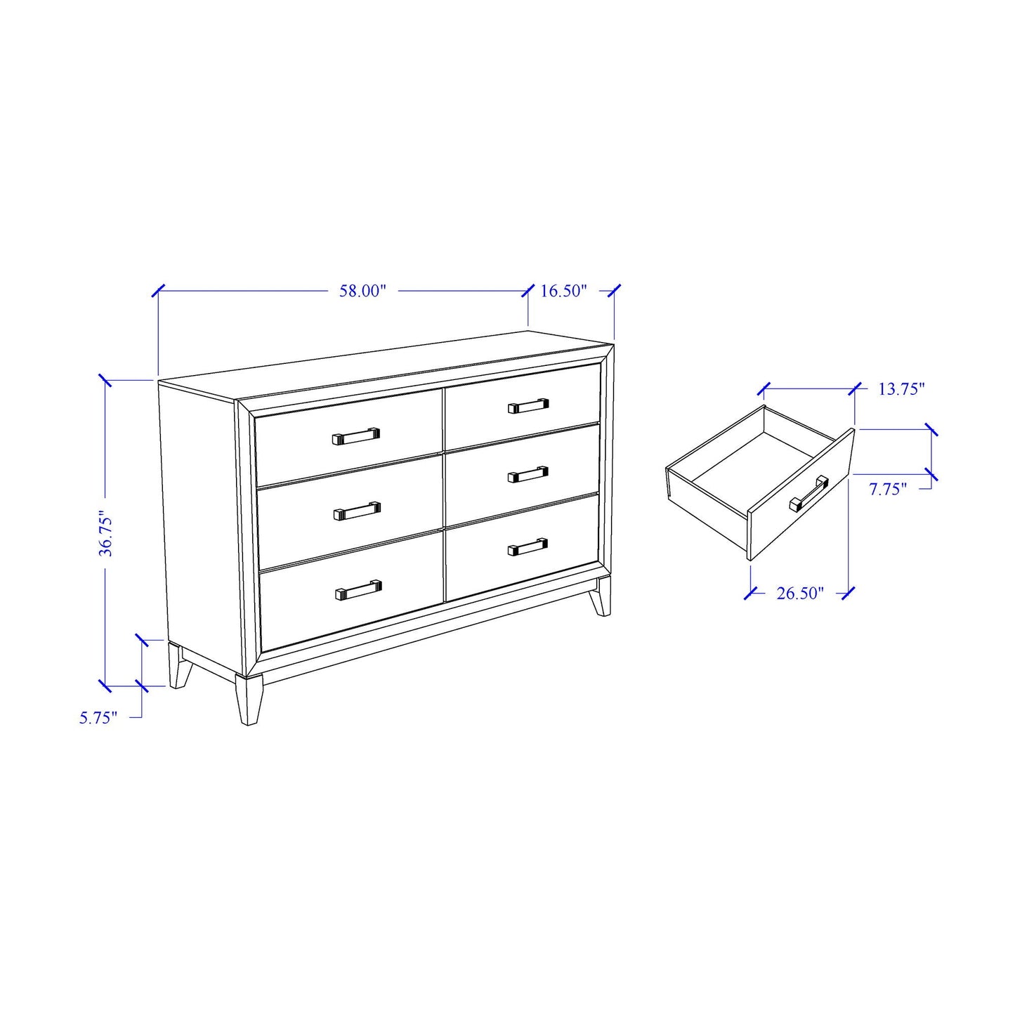 Mirage - Dresser