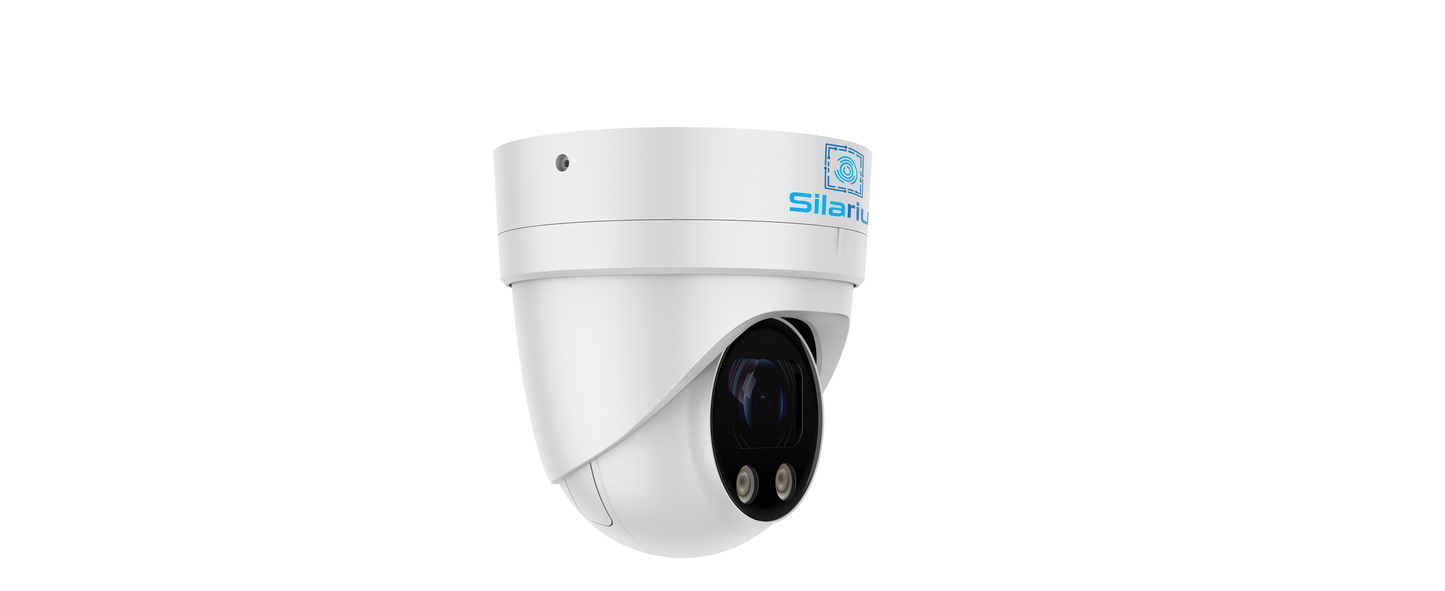 Silarius SIL-HD4MPNC6 High Dome 4MP IP67 Night Color, 2-way Audio - 6mm lens (NDAA Compliant)