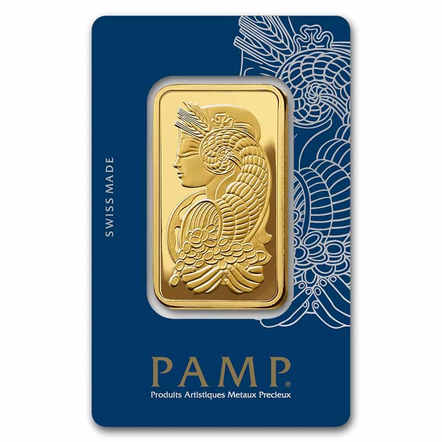 50 Gram Gold Bar PAMP Suisse Lady Fortuna Veriscan .9999 Fine In Assay