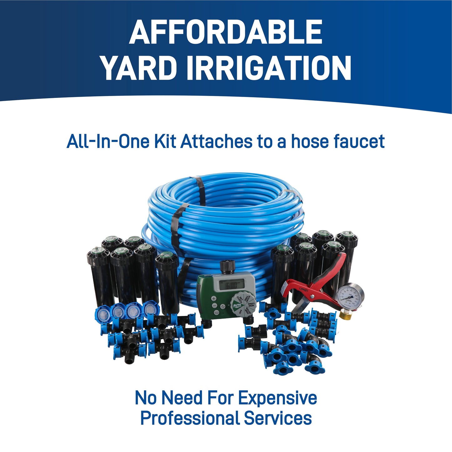 2 Zone All-In-One Sprinkler Kit 50021