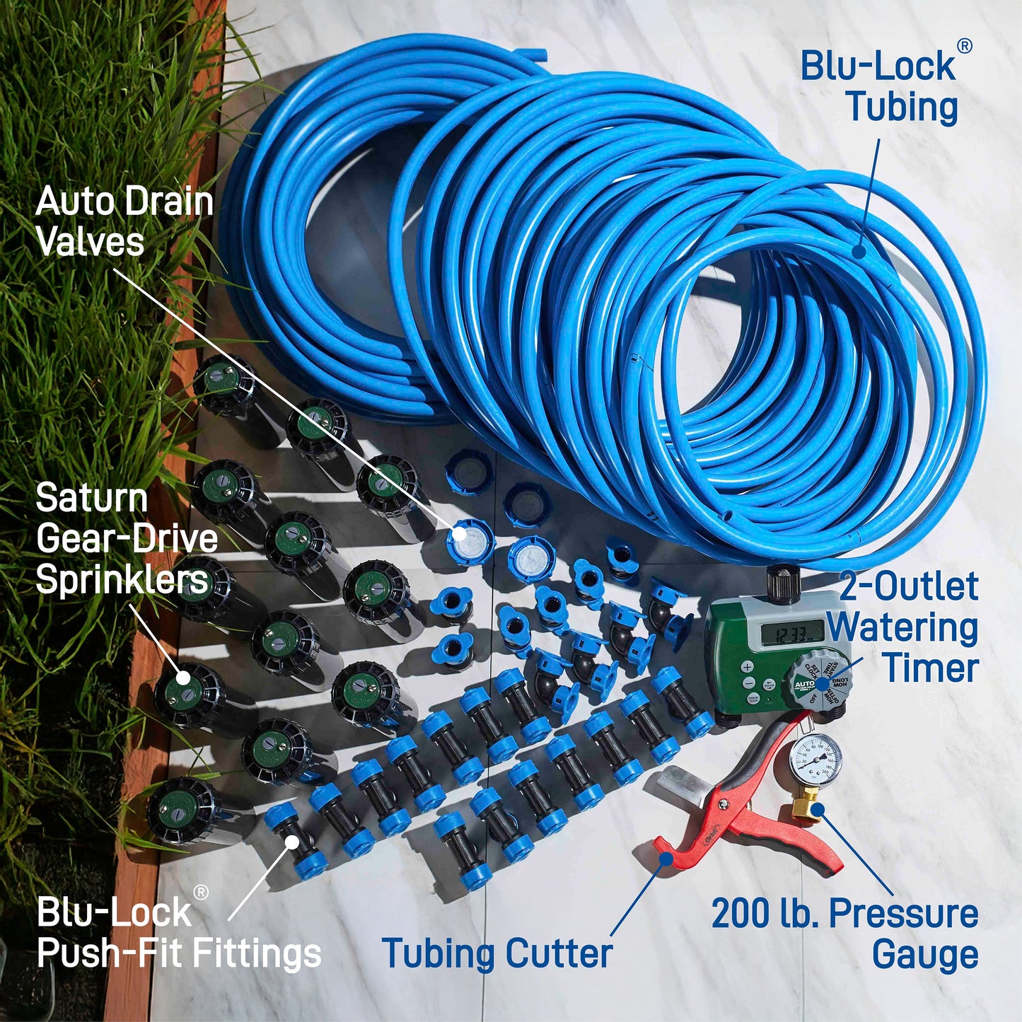2 Zone All-In-One Sprinkler Kit 50021