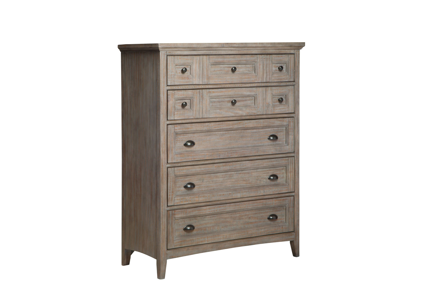 Paxton Place - Wood Drawer Chest - Dove Tail Gray