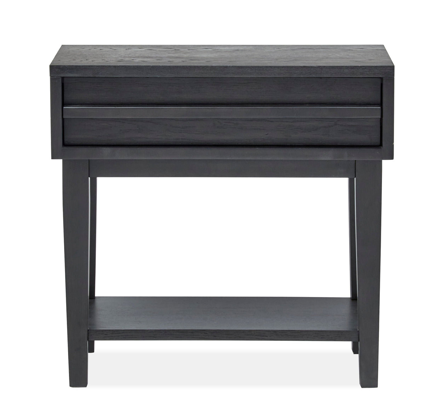 Lindon - Dark Open Nightstand - Coffee Bean