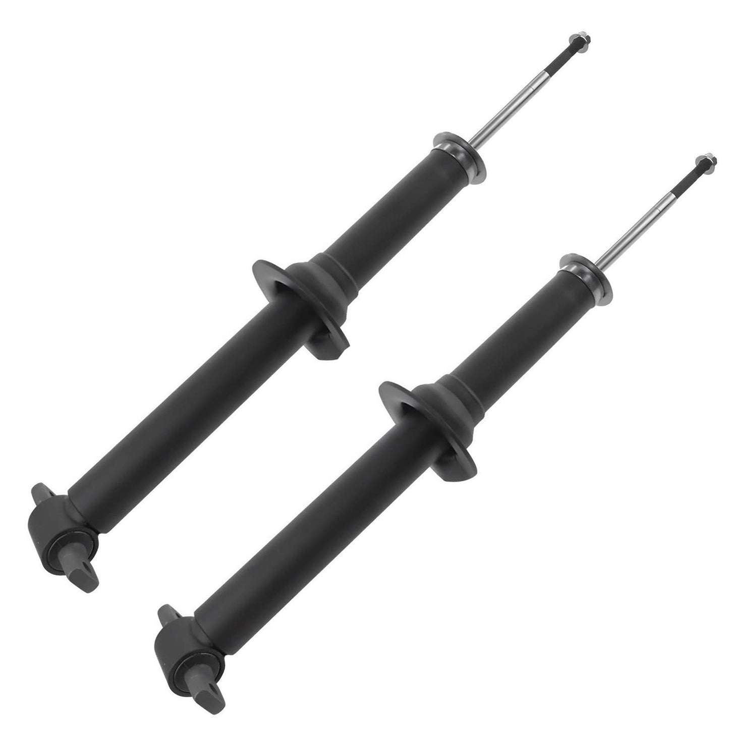 Detroit Axle - Front and Rear Shock Absorbers for 2007-2017 Jeep Wrangler, 2018 Wrangler JK 4 Complete Shock Absorber Assembly 2008 2009 2010 2011 2012 2013 2014 2015 2016 Replacement