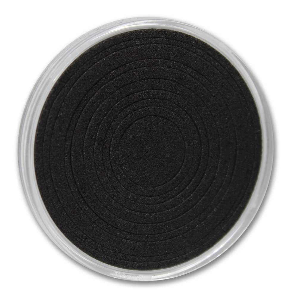 Ten (10) Clear Acrylic Capsules - Fits Most Popular Gold & Silver Coins - Easy to Open - Protect and Display Your Collection - 9 Sizes with Adjustable Black Ring Foam