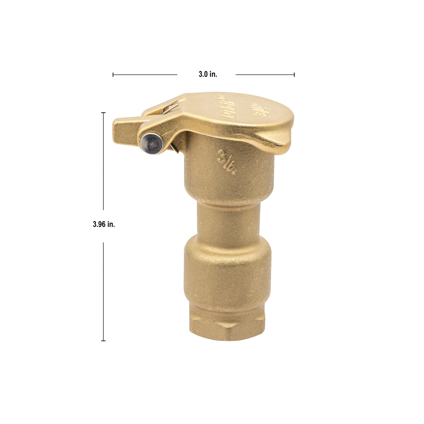 3/4-in. FPT Brass Quick Coupler Sprinkler Valve 51029
